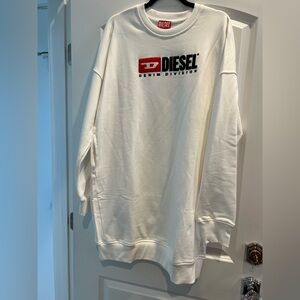 Oversized sweatshirt dress Diesel